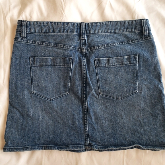 J. Crew Indigo Denim Skirt - Picture 3 of 4